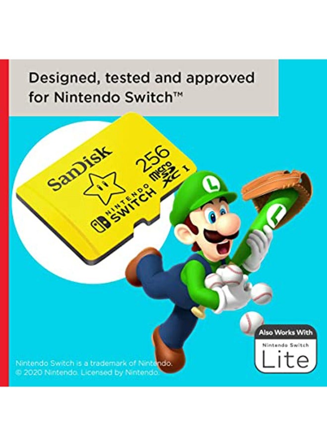 MicroSDXC UHS-I card for Nintendo Switch -, 100MB/s read; 90MB/s write 256.0 GB - Image 3
