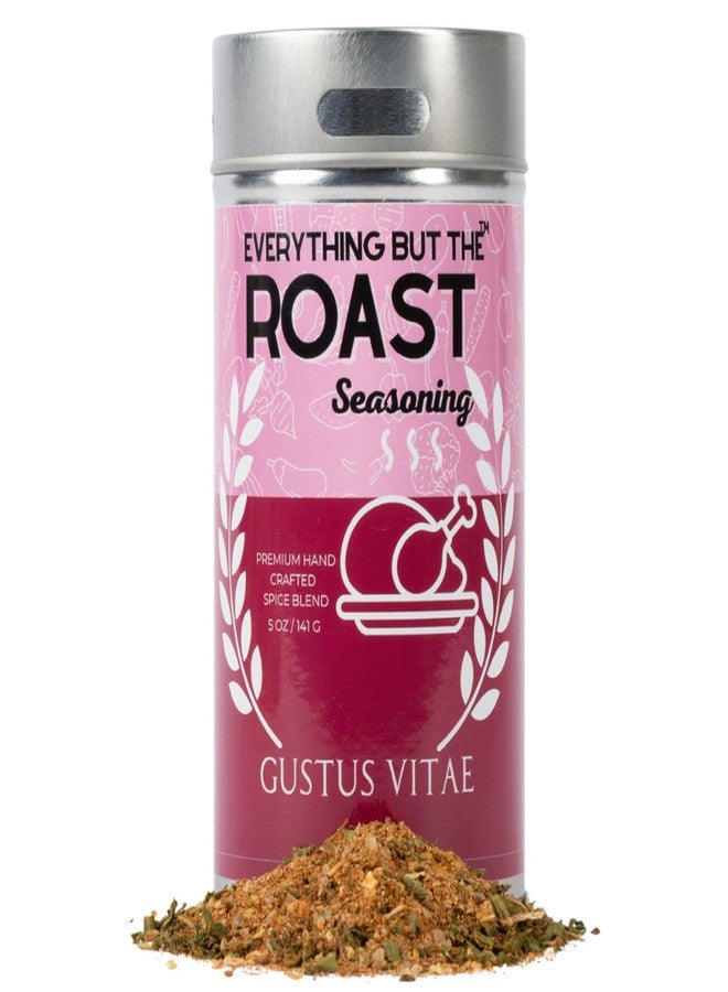GUSTUS VITAE Everything But The Roast Seasoning | Gourmet Seasoning | Artisanal Spice Blend | All Natural | Non GMO | Hand Crafted | Made In USA | 5.0 oz | GLP-1 Friendly | Roast Chicken, Beef, Vegetable, Potato Spice Mix | Ultra Premium | Small Batch | Bougie BBQ | Gustus Vitae | Arrives In Gift Tube - Image 1