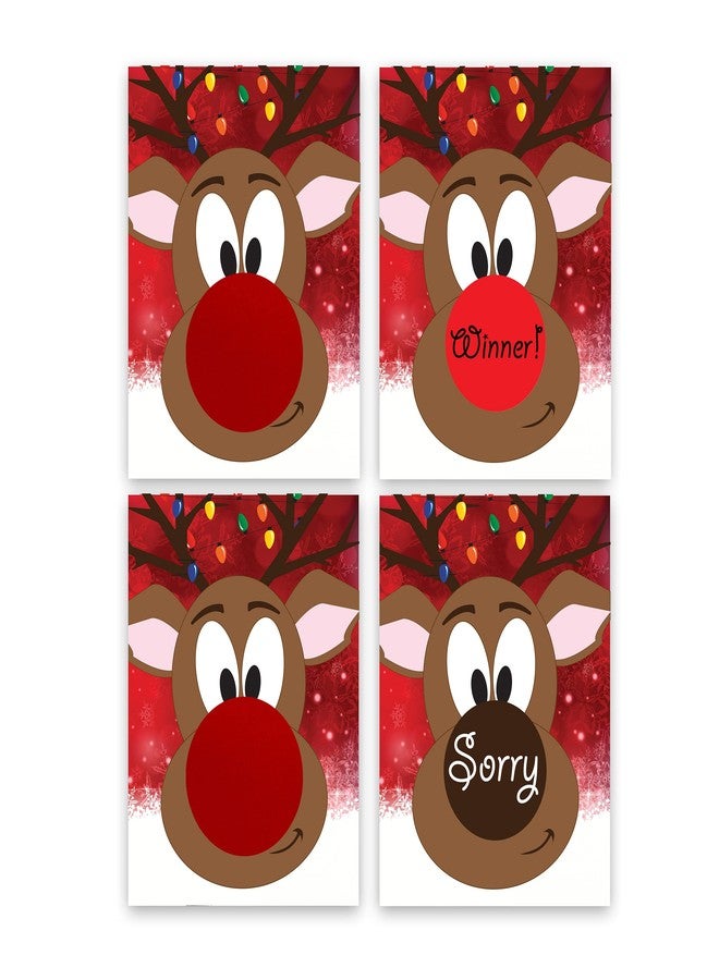 My Scratch Offs - 26 Pack Rudolph The Red Nose Reindeer Scratch Off Game Cards, 3x4-Inch, Festive Christmas Raffle Tickets for Adults, Fun Holiday Party Activity - Image 3