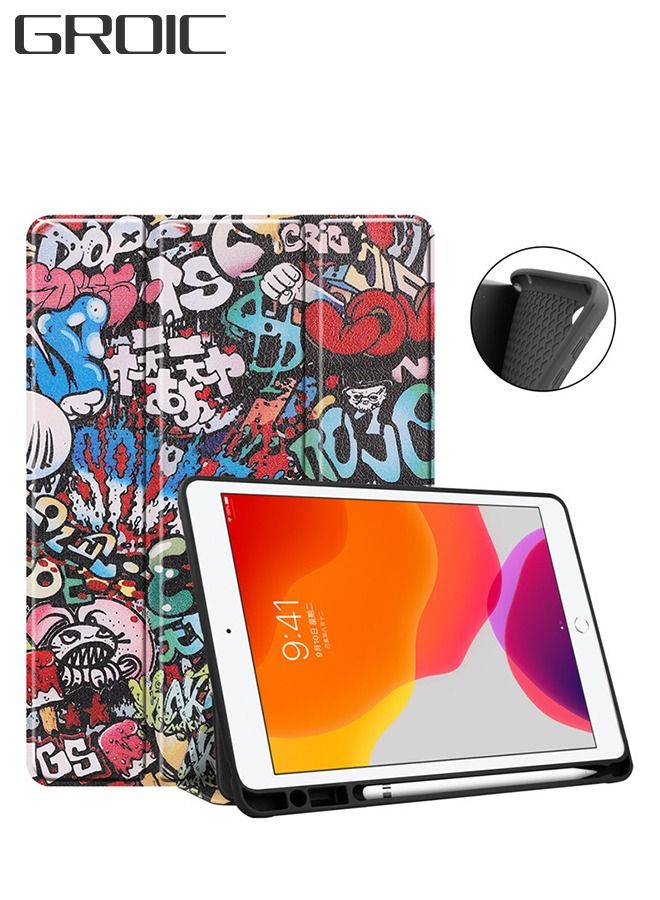 GROIC Galaxy Tab S8/ S7 Case 11-inch, Multiple Angle Stand Cover Compatible with Samsung 11-inch SM-X700/ X706/ T870/ T875/ T876 Tablet, Generation Smart Pencil Holder - Image 1