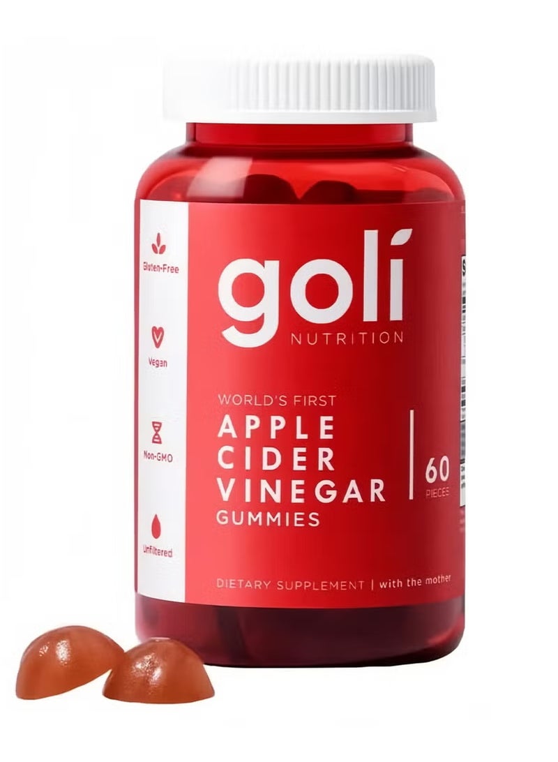 جولي نيوترشن حبوب خل التفاح 60 قطعة (يمكن أن يختلف التغليف قليلاً من دفعة إلى أخرى) - Image 1