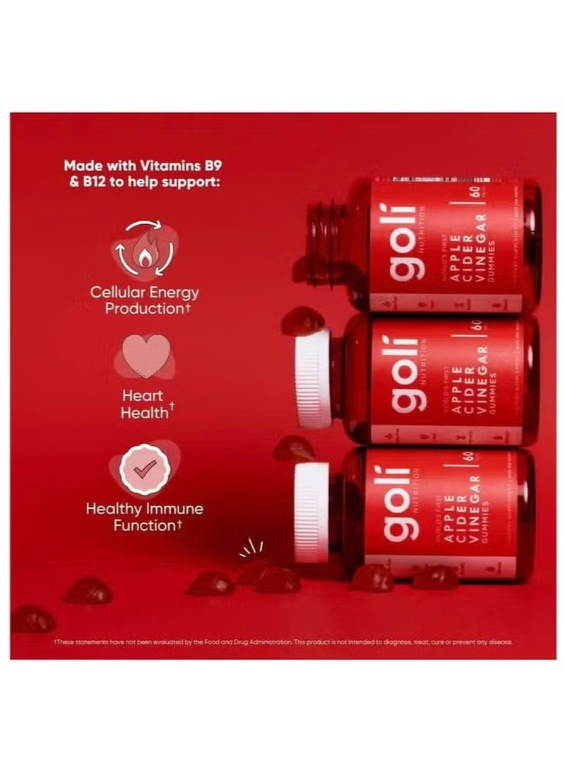 جولي نيوترشن حبوب خل التفاح 60 قطعة (يمكن أن يختلف التغليف قليلاً من دفعة إلى أخرى) - Image 3