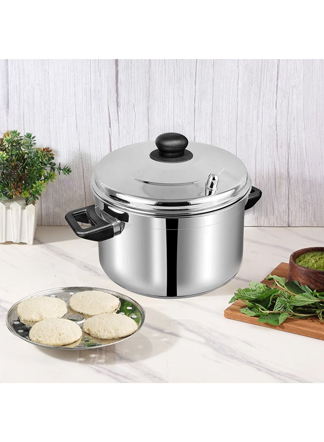 Vinod Stainless Steel Idli Cooker  With 4 Tier Idly Plate ( 16 Iddly), Vic001, Cooker, Idli Maker, Steamer - Image 4