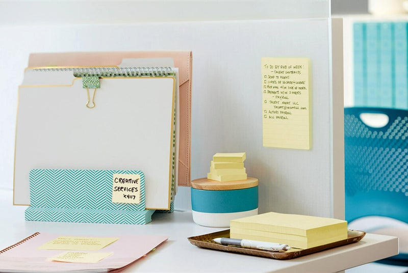 Post-it Notes, 3 in x 5 in, 12 Sticky Notes Pads, 100 Sheets per Pad, Canary Yellow, The Original Post-it Note, School Supplies and Oï¬ƒce Products - Image 5
