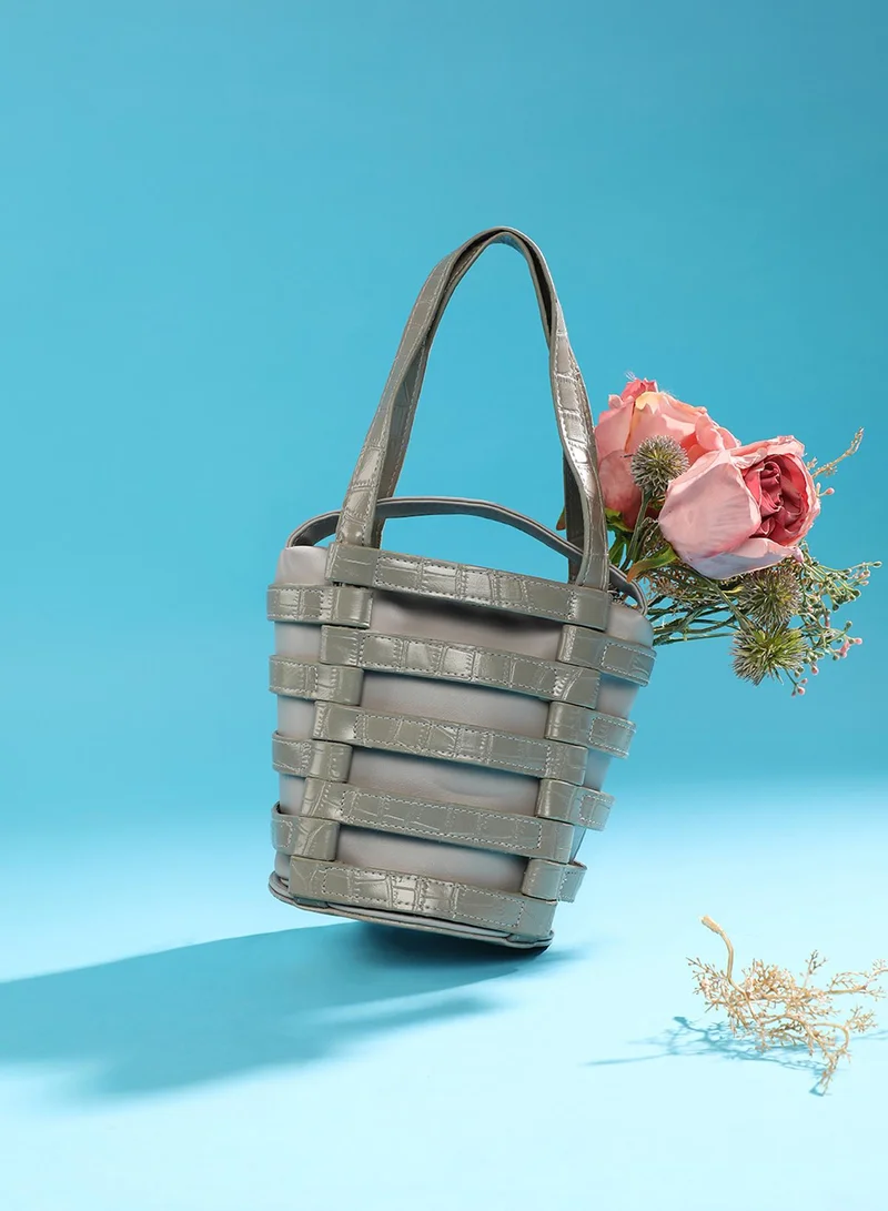 Haute Sauce Juliet Grey Mini Bag