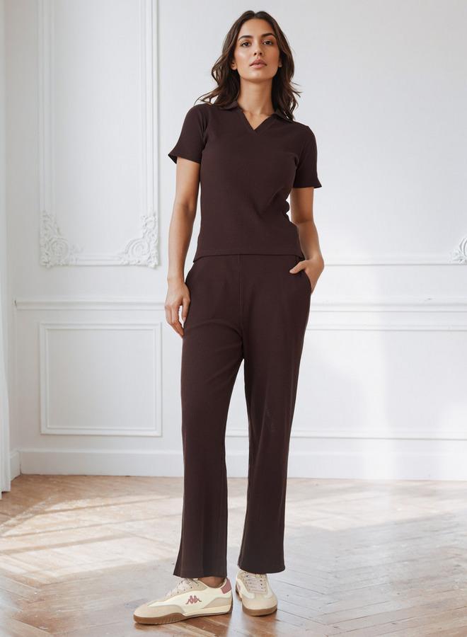 سبلاش فيڤ بنطلون واسع بأرجل واسعة و جيوب - Image 2