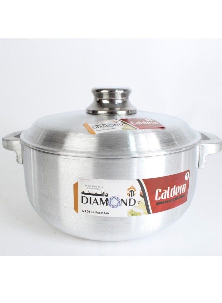 7-piece Pakistani Diamond Aluminum Wide Cookware Set  - Image 5