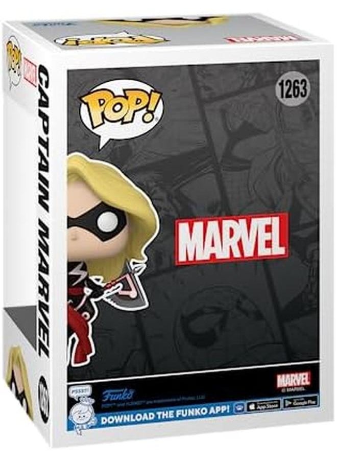 Funko Pop! - Marvel Captain Marvel With Ax Sdcc'23 Collectible Vinyl Figure 71751 - Image 1
