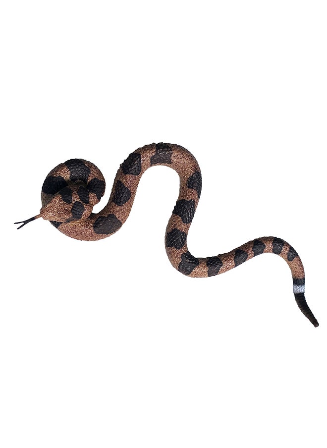 Galaxy Toys - Galaxy Toys Rattlesnake - Realistic Coiled Snake Toy with Distinctive Rattle and Defensive Posture - Image 1