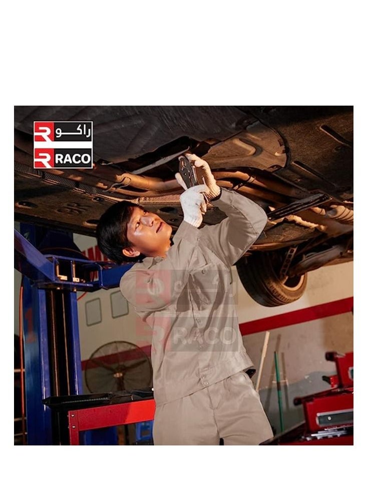 RACO - RACO Industrial Coverall Long Sleeves Pre-Shrunk 190GSM 100% Twill Cotton XL - Image 1