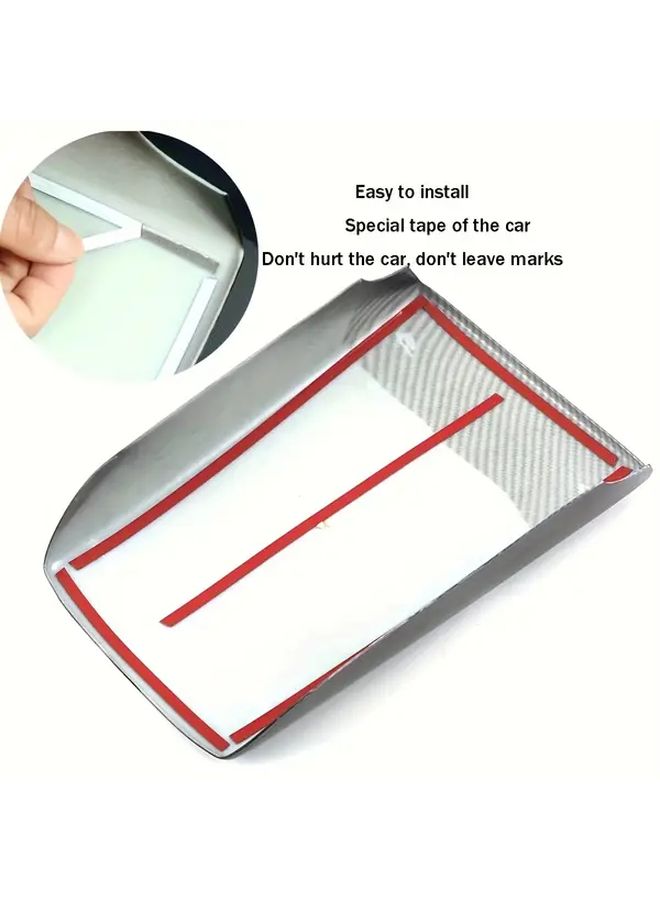 Carbon Fiber Style Center Console Cover For Accord 2018 2022 Interior Protective Panel - Image 5