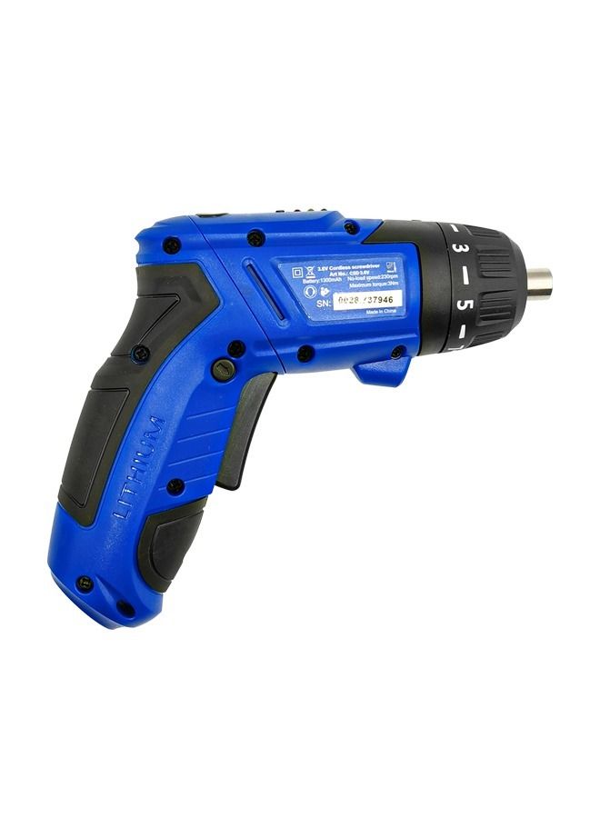 وينر مجموعة مفكات براغي لاسلكية 3.6 فولت مكونة من 29 قطعة مع بطارية 1300 مللي أمبير وسرعة 230 دورة في الدقيقة - Image 4