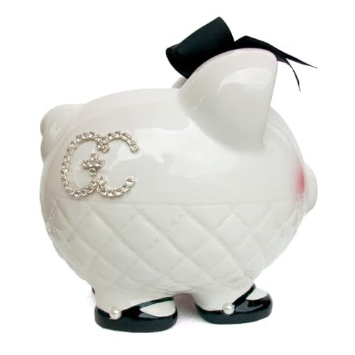 Child to Cherish Ceramic Piggy Bank for Girls, Queen B - Image 2
