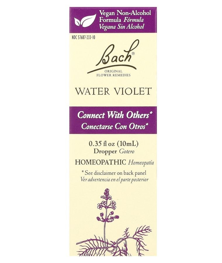 Bach Original Flower Remedies Water Violet 0.35 fl oz (10 ml)