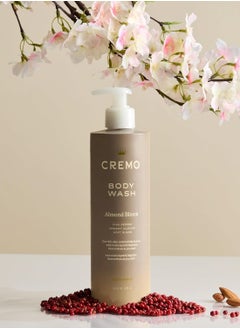 cremo Cremo Skin Moisturizing Almond Bloom Women's Body Wash, Notes of Spicy Pink Pepper, Creamy Almond, and Soft Suede, 16 Fl Oz  - Image 3