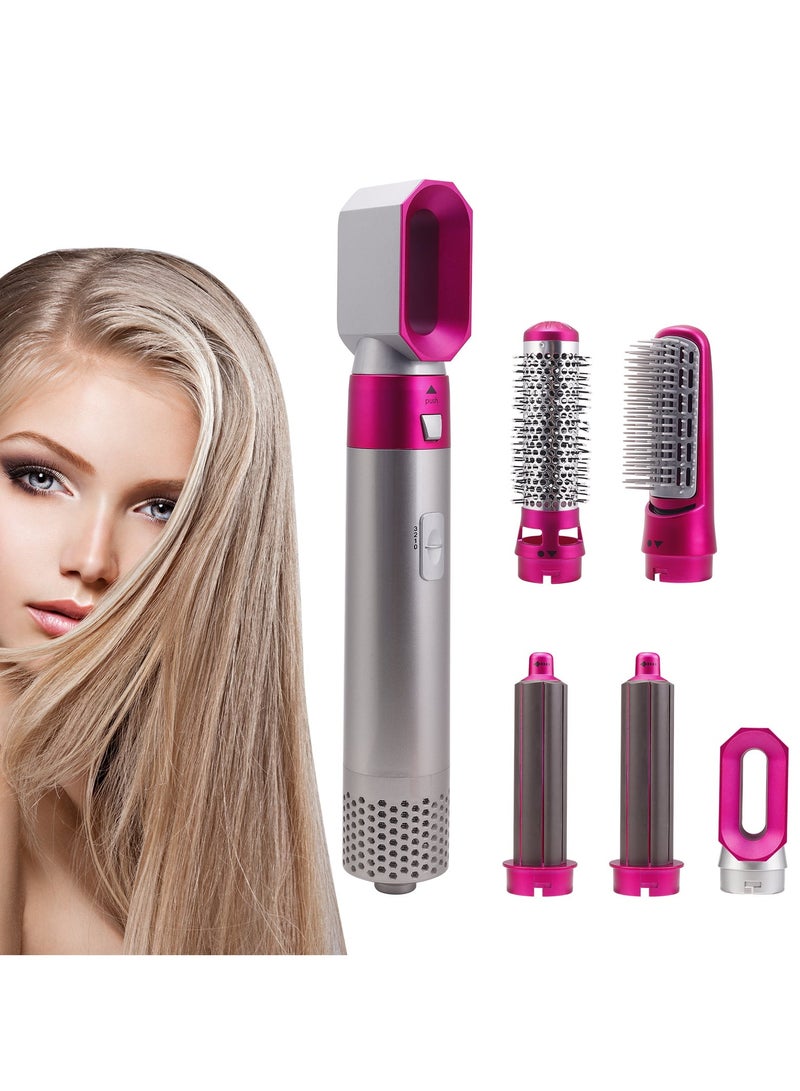 Generic 5 in 1 Hair Styler multi-function Professional Styling Tool hair dryer, hair curler, hot air comb, hair straightener  - Image 4