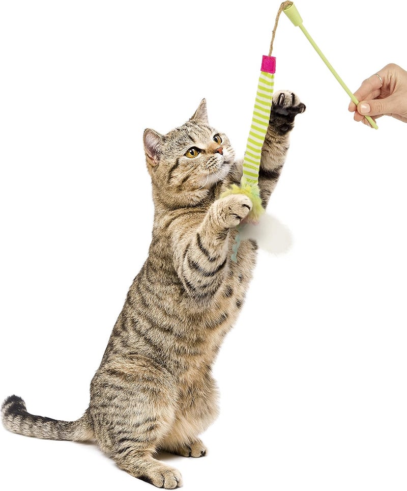 سمارتيكات SmartyKat Silly Stix لعبة عصا للقطط - Image 5
