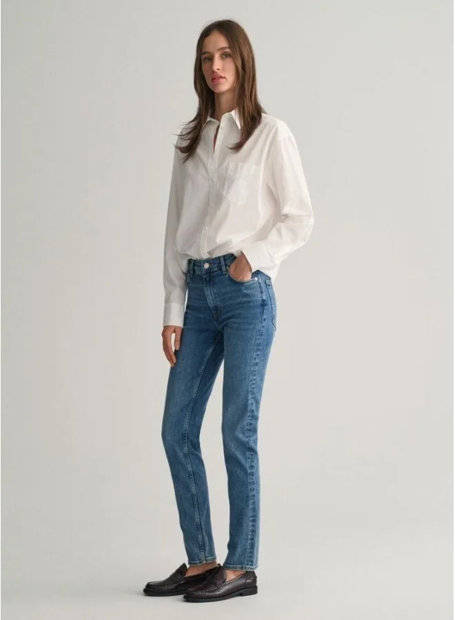 غانت Slim Fit Super Stretch Jeans