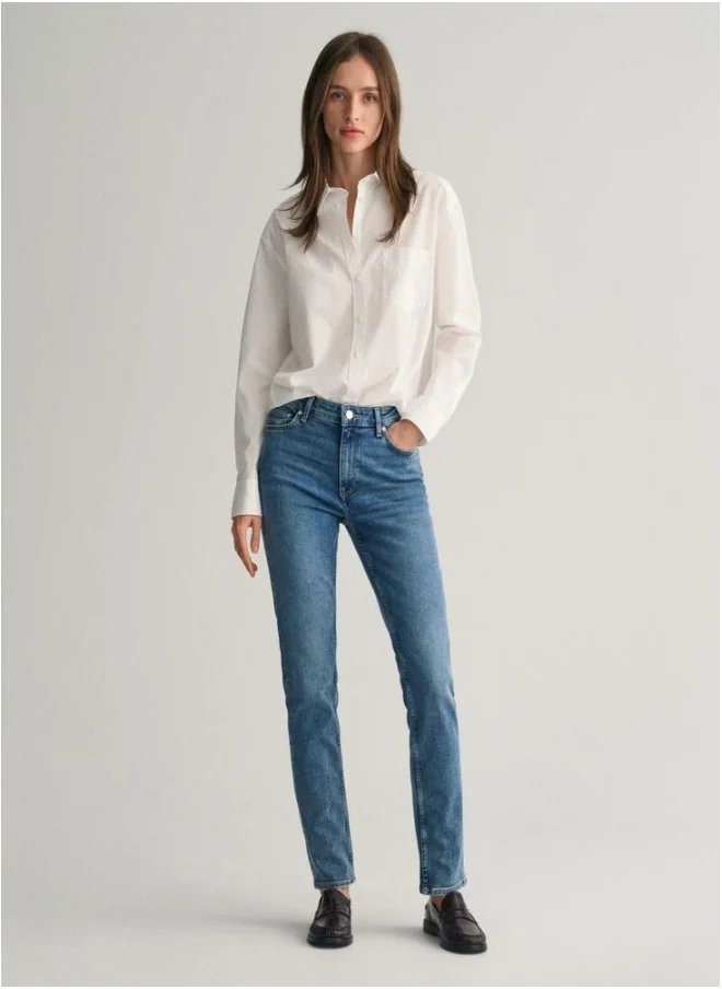 غانت Slim Fit Super Stretch Jeans
