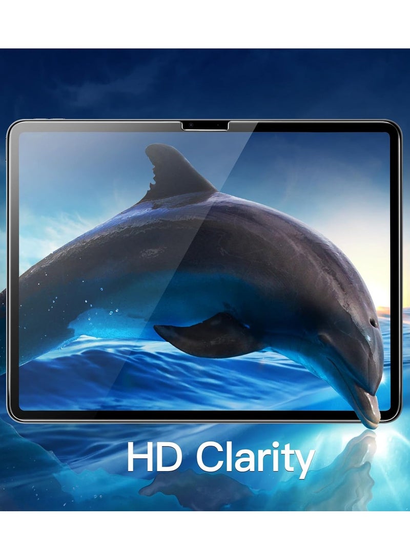 Techie HD Tempered Glass Screen Protector for Apple iPad Air 11 Inch (M3) 2025 / (M2) 2024 - Anti Reflection Anti Bubbles 9H Hardness 0.33 mm Rounded Edges Easy Installation - Image 4