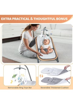 Baby Bouncer 2 in 1, Lightweight Baby Bouncers and Swings - pzsku/Z362F813FA613FE117401Z/45/_/1736596026/13726f8c-d1af-4eb4-a555-ddd6a39153a2