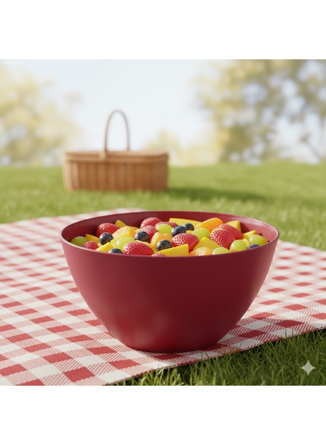 favilla Favela Multi-Purpose Serving Bowl – Combining elegance and practicality in every use – Code 342 – Burgundy - Image 4