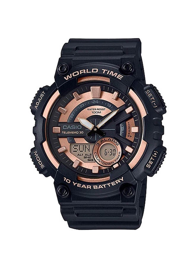 CASIO Resin Analog Watch AEQ-110W-1A3VDF - Image 1