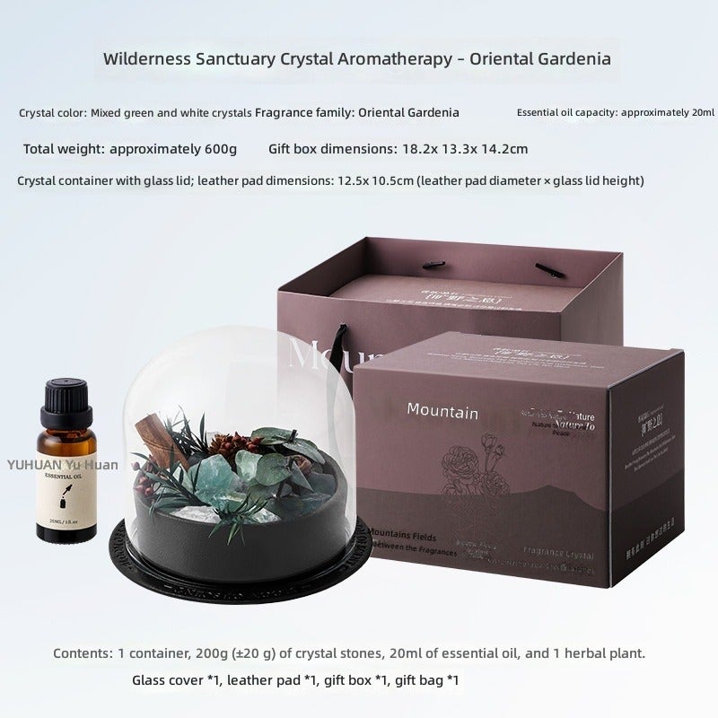 Fire-Free Aromatherapy Essential Oil Diffuser Stone - Long-Lasting Home Fragrance Gift Box