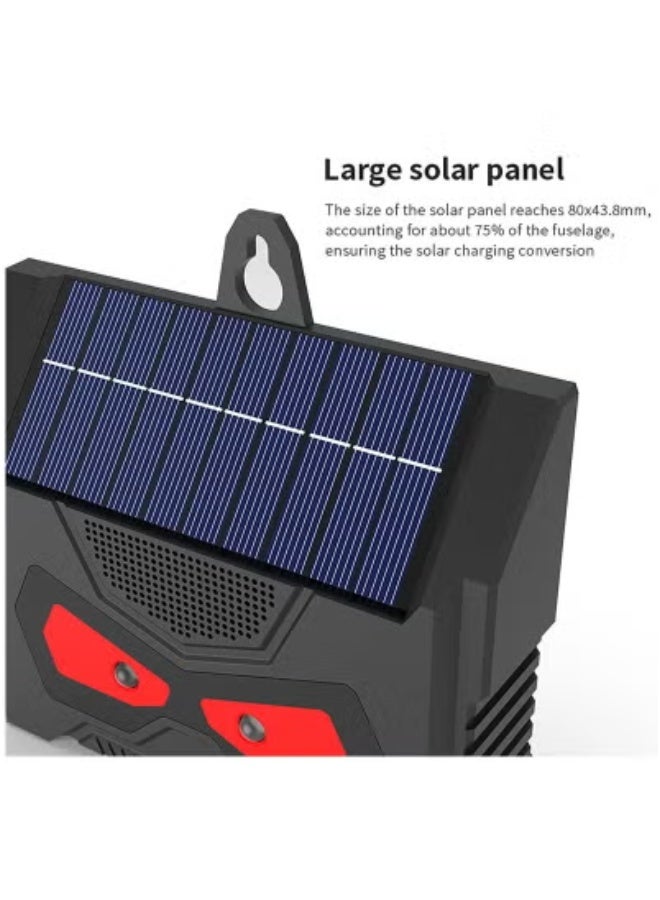 Excefore 2 PCS Solar Powered Nocturnal Animal Repeller, Solar Predator Control Light, Nighttime Animal Deterrent Light, with Flashing LED Lights Motion Detection, Ultrasonic Fox, Rat, Dog, Cat Repellent - Image 5