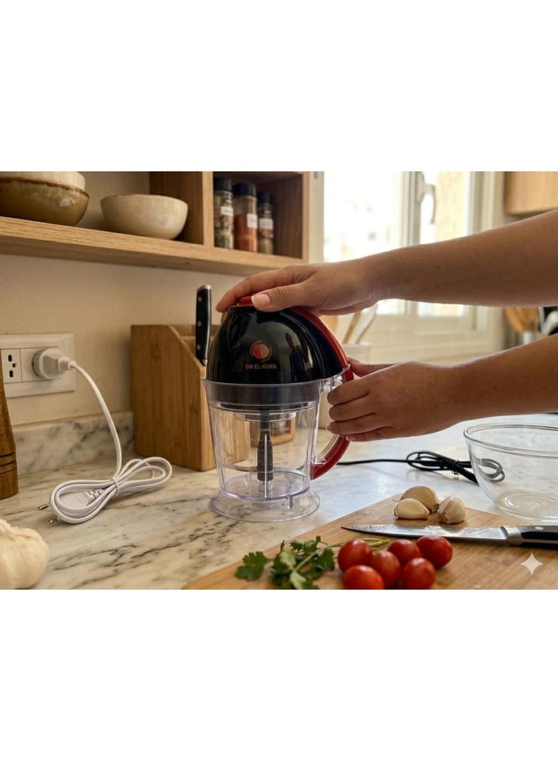 250W Electric Onion Chopper – Professional chopping in seconds, suitable for vegetables and meat, practical design for everyday use - Image 5