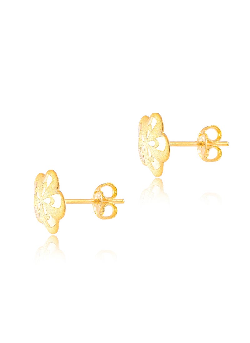 BAFLEH JEWELLERY Luxurious 18k Gold Earrings: Elevate Your Style  - Image 2
