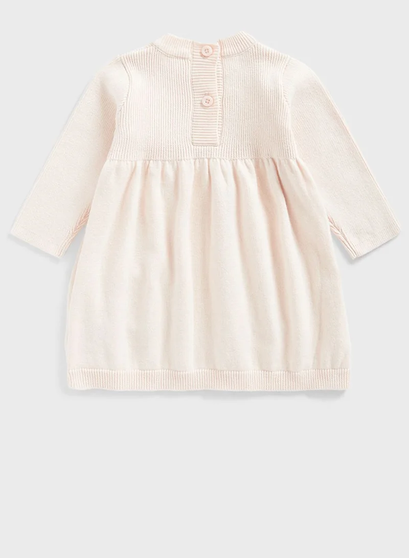 mothercare Infant Essential Midi Dress & Tights