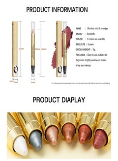 Double Head Eyeshadow Stick,Earth Toning Eyeshadow Pen,Keep Shiny Eye Makeup No.05 - pzsku/Z362FED5AAA620980B37FZ/45/_/1686125350/f865d8ce-403f-4b37-aaf7-76b0462d13b7