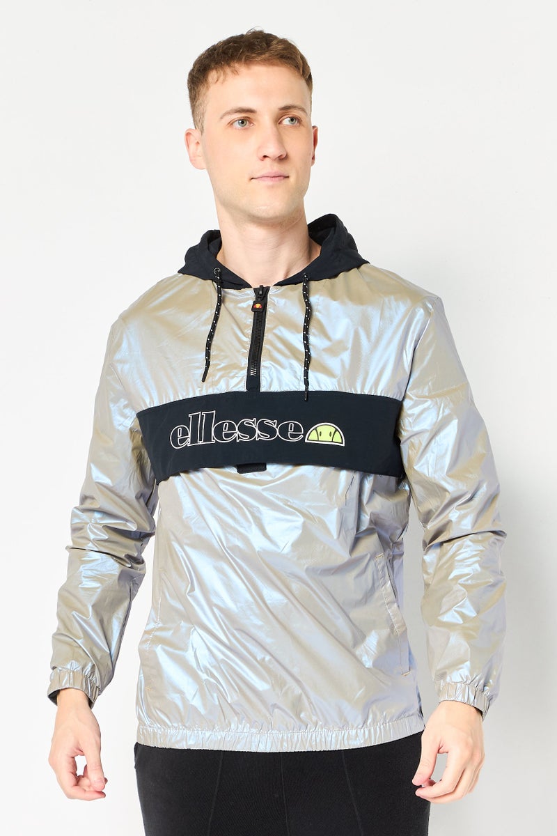 Ellesse Men Sportswear Fit Long Sleeve Outdoor Jacket, Grey - Image 1