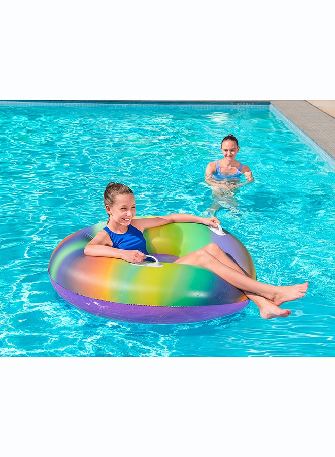 Bestway, Φ47"/Φ1. Rainbow Swim Tube Inflatable Outdoor Water Play Toy for Kids and Families, Durable Premium Quality Material, Easy Inflate and Deflate Design, Pool Beach Garden Summer Fun Activity, 19m - Image 3