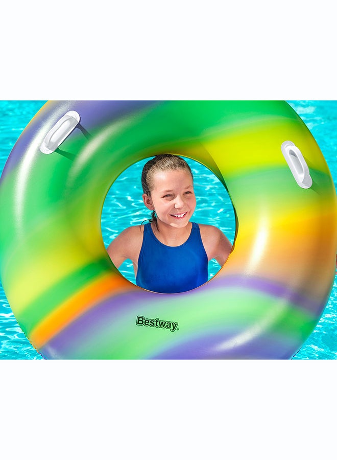 Bestway, Φ47"/Φ1. Rainbow Swim Tube Inflatable Outdoor Water Play Toy for Kids and Families, Durable Premium Quality Material, Easy Inflate and Deflate Design, Pool Beach Garden Summer Fun Activity, 19m - Image 5