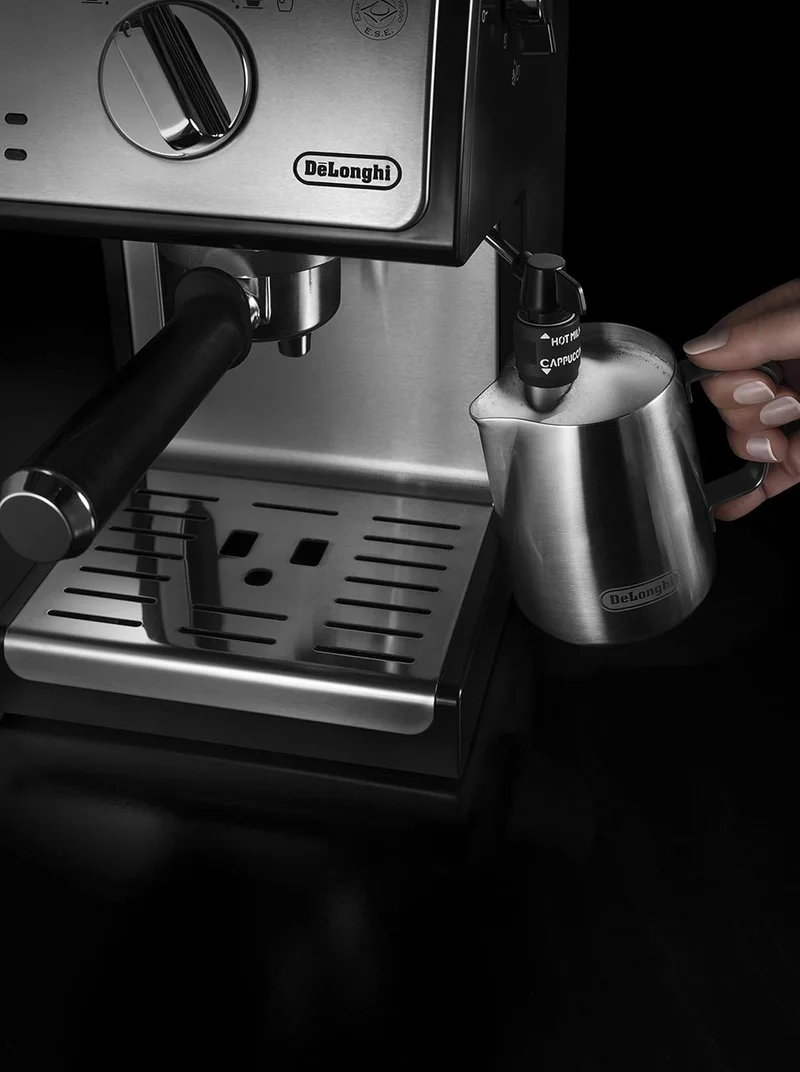 De'Longhi De'Longhi Traditional Barista Pump Espresso Machine, Coffee and Cappuccino Maker, Black-ECP35.31