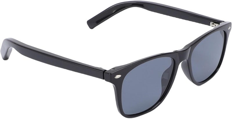 مترجم النظارات الذكية ، النظارات الذكية بنيت بأناقة في مكبر صوت ميكروفون أنيق للرحلات (الإطار الأسود # 11) - Image 2