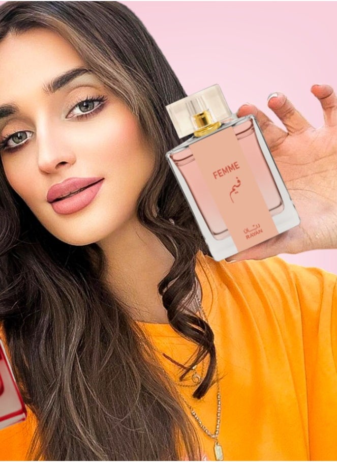 عطر ريان نسائي - ماء عطر عربي طويل الأمد، 100 مل (3.34 أونصة سائلة)، حديقة الزهور مع الرحيق الحلو، التوت، البرغموت، وردة مايو، الياسمين، العنبر - هدية مثالية لشهر رمضان والعيد - pzsku/Z36304598EE784BD34BE7Z/45/_/1739557138/e7f162a4-2a28-410b-abc2-f804961a9ce6