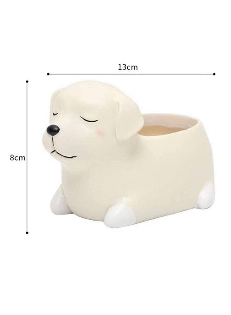 C ute Cartoon Animal Shaped Ceramic Succulent Cactus Flower Pots Planters vase for Home Garden Office Desktop Decoration A6 - Image 2