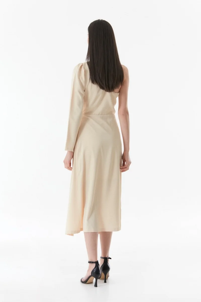 فولامودا One Shoulder Slit Dress