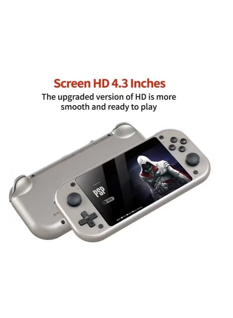 M17 Handheld Game Console, 4.3 Inch HD Screen Retro Gaming System, PSP Simulator Portable Video Game Player, Multi-Language Classic Arcade Console - Image 4