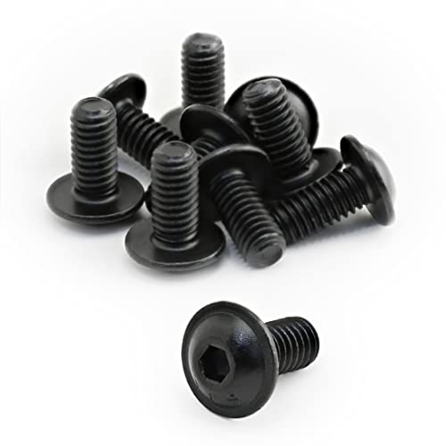 80/20 8020, 3330, 15 Series, 5/16-18 x 0.687 Inch 11/16 Inch Flanged Button Head Socket Cap Screw (FBHSCS) Bolts (25 Pack) - Image 1