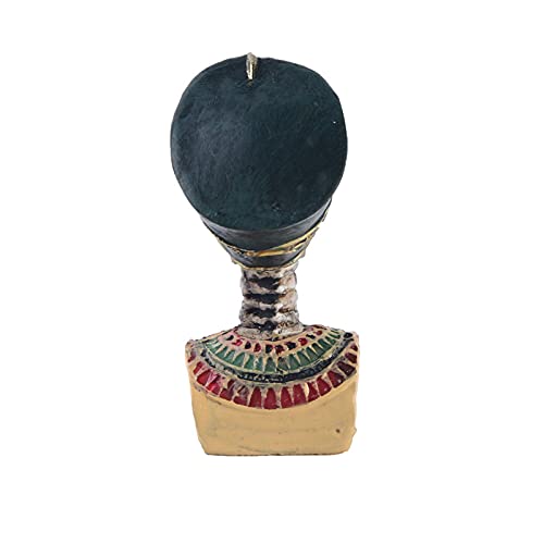 Kocris Casa Reptile Tank Ancient Egypt Priest Skull Decorations Aquarium Fish Turtle Lizard Tanks Sculpture Statue Terrarium Egyptian Figurine Décor Collectible Ornament Pet - Image 4