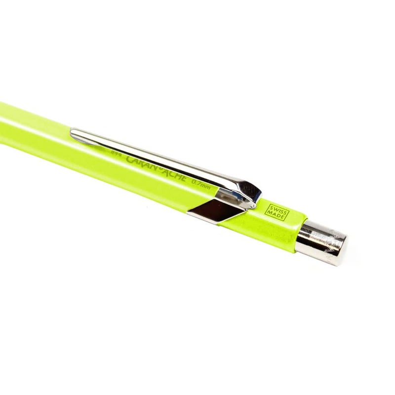 Caran D'ache 844: Mechanical-pencil Metal Fluo Yellow 0.7 mm (844.470) - Image 2