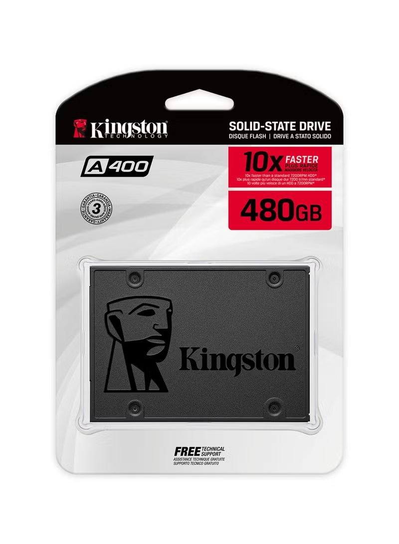 Kingston A400 SATA SSD, 480GB - SA400S37/480G - Image 2