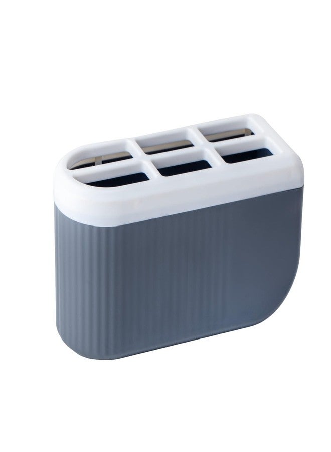 HAPPI Self-Adhesive Wall-Mount Office Desk Organizer and Pen/Pensil Holder, Stationary Storage Organizer Box for Home Office School(6-Compartments) - Image 5