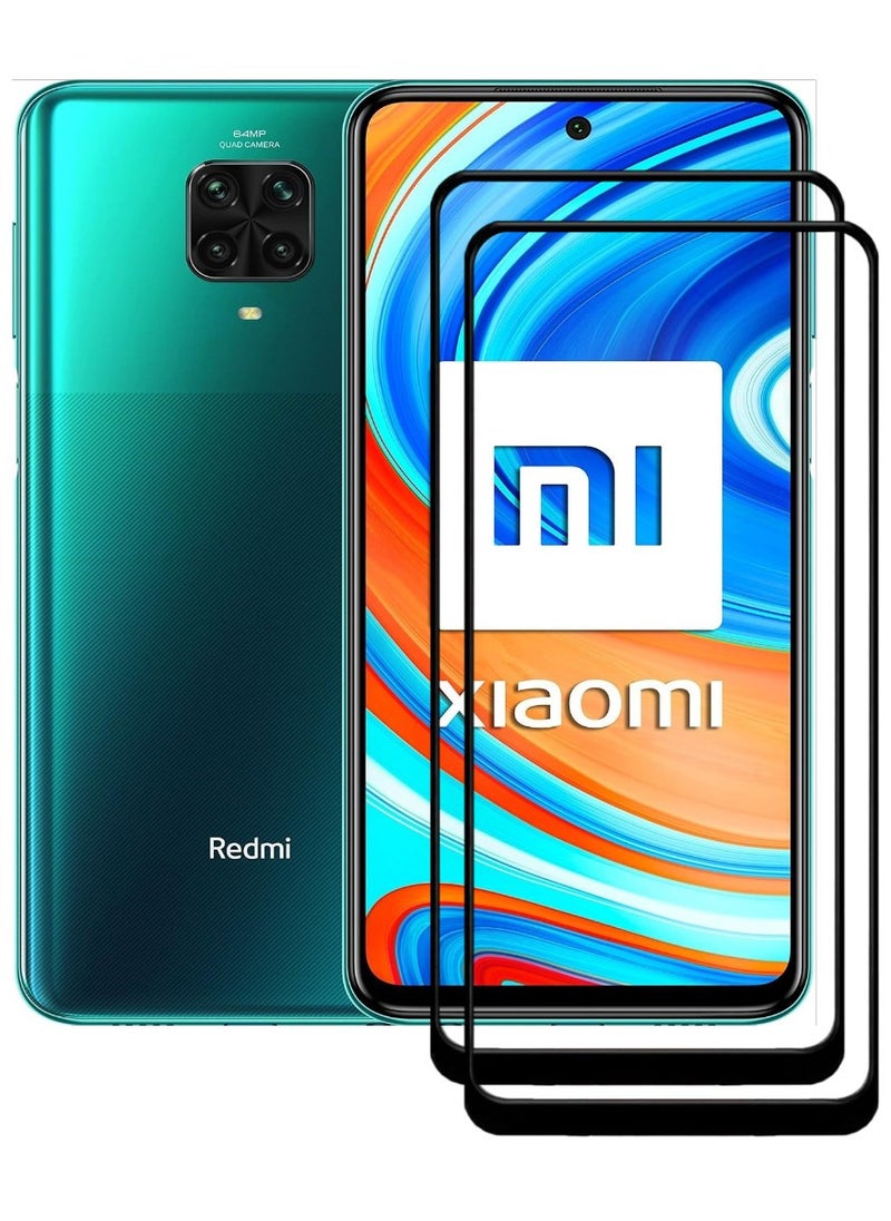 ACLIX 2 Pieces Antistatic ESD Dustproof Premium Quality High Definition Tempered Glass Screen Protector Designed For Xiaomi Redmi Note 9 Pro - Image 1