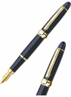 pierre cardin President Premium Fountain Pen | Luxurious Black Lacquer Finish Body With Golden Trims & Nib | Free Ink Converter & Cartridges | Ideal For Rakhi, Festive & Corporate Gifting  - Image 3