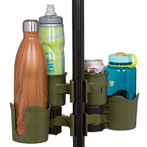 ROBOCUP Plus, (Olive), Add-On Accessory XL Extension Cup Holder, Larger Drink Capacity, Perfect for Boats, Golf Carts, Walkers, Wheelchairs and Work. Made in USA. (Includes 1) - Image 4
